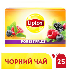 Чай чорний Lipton Forest Fruit в пакетиках 25шт*1,8г mini slide 4