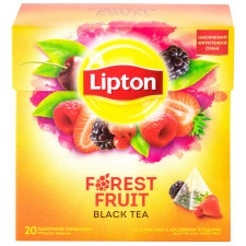 Чай чорний Lipton Forest Fruit в пірамідках 20шт 34г mini slide 3