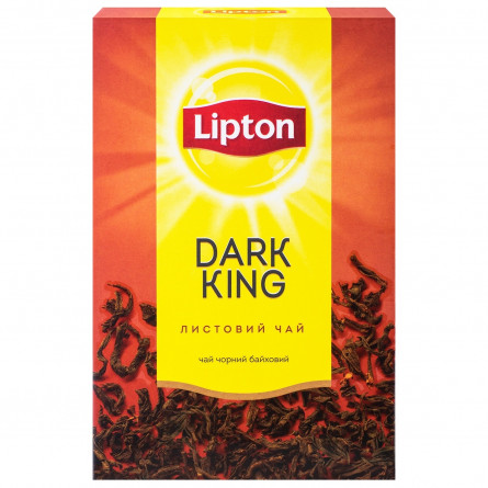 Чай чорний Lipton Dark King 80г slide 2