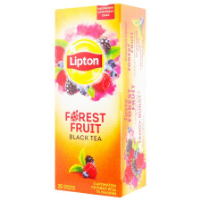 Чай чорний Lipton Forest Fruit в пакетиках 25шт*1,8г mini slide 1