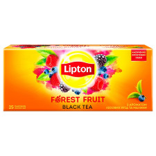 Чай чорний Lipton Forest Fruit в пакетиках 25шт*1,8г mini slide 2