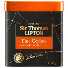 Чай чорний Lipton Sir Thomas Fine Ceylon 100г mini slide 3
