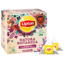 Чай зелений байховий Lipton Natura Botanica з лавандою м'ятою та пелюстками троянд в пакетиках 20шт*1,8г mini slide 4