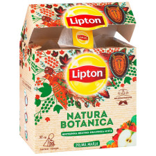 Суміш плодово-трав’яна Lipton Natura Botanica із шипшиною гібіскусом шматочками яблук обліпихлю та м'ятою в пакетиках 20шт*1,6г mini slide 4