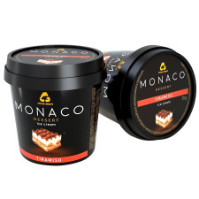 Морозиво Три Ведмеді Monaco Dessert Тірамісу у пластиковому стаканчику 70г mini slide 1