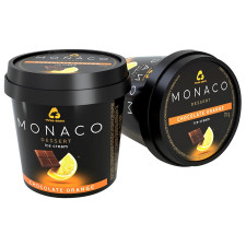 Морозиво Три Ведмеді Monaco Dessert Шоколад-Апельсин 70г mini slide 1