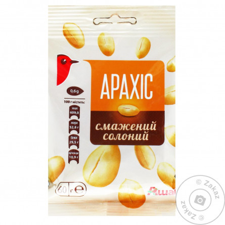 Арахіс Ашан смажений солоний 60г slide 1