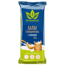 Халва Дружківська соняшникова з молоком 200г mini slide 1
