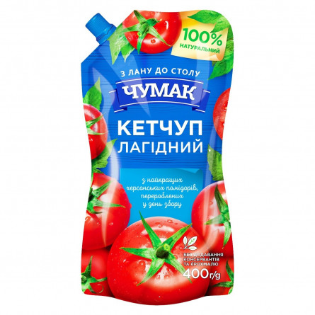 Кетчуп Чумак Лагідний 400г slide 1