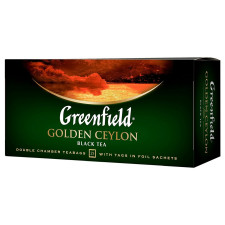 Чай черный Greenfield Golden Ceylon 2г х 25шт mini slide 1
