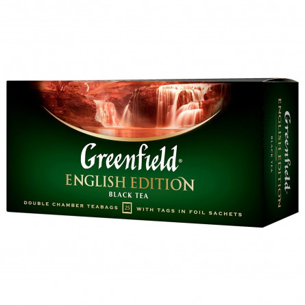 Чай черный Greenfield English Edition 2г*25шт slide 1