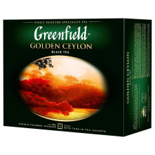 Чай черный Greenfield Golden Ceylon в пакетиках 50шт х 2г mini slide 1