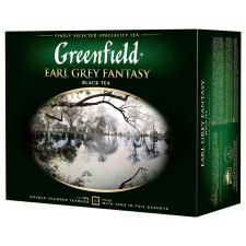 Чай черный Greenfield Earl Grey Fantasy в пакетиках 50шт х 2г mini slide 1