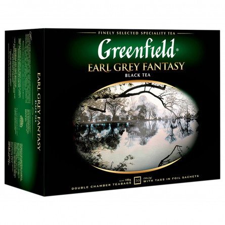 Чай черный Greenfield Earl Grey Fantasy в пакетиках 50шт х 2г slide 2