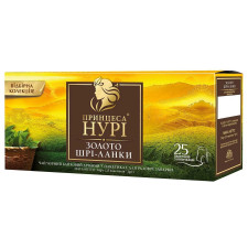 Чай чорний Принцеса Нурі Золото Шрі-Ланки 25шт 2г mini slide 1