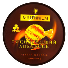 Морозиво Рудь Millennium чорний шоколад сицилійський апельсин 300г mini slide 2