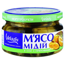 М'ясо Мідій в олії з прянощами Veladis 200г mini slide 2