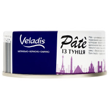 Пате Veladis Pate из тунца пастеризованное 100г mini slide 2