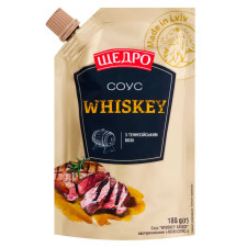 Соус Щедро Whiskey червоний 180г mini slide 1