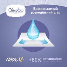 Подгузники детские Chicolino Night 4 7-14кг 40шт mini slide 4
