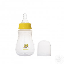 Бутылочка Baby Team для кормления эргономичной формы с силиконовой соской 150 мл mini slide 2