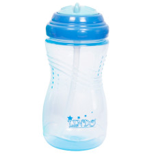 Пляшка-непроливайка Lindo Sport з соломинкою 375мл mini slide 4