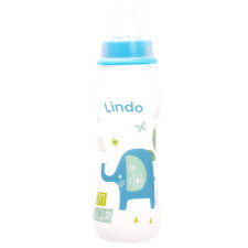 Пляшка Lindo Li 145 з силіконовою соскою 250мл mini slide 2
