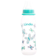 Пляшка Lindo Li 145 з силіконовою соскою 250мл mini slide 5