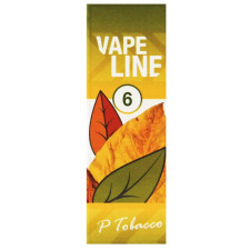 Рідина Vape Line P Tobacco для заправки електронних сигарет 6мг 10мл mini slide 1