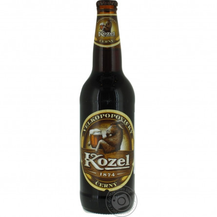 Пиво Velkopopovicky Kozel темное 0,5л slide 1