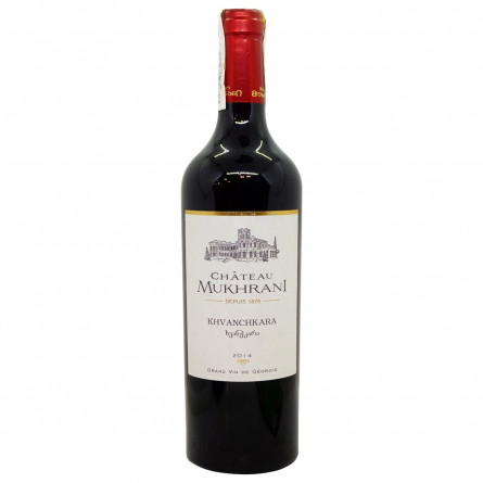 Вино Chateau Mukhrani Khvanchkara красное полусладкое 11.5% 0,75л slide 1