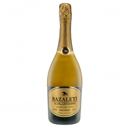 Вино ігристе Bazaleti біле напівсолодке 12% 0,75л slide 2