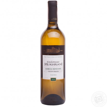 Вино Chateau Mukhrani Горули Мцване белое сухое 12% 0,75л slide 1