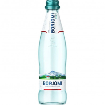 Вода мінеральна Borjomi сильногазована скляна пляшка 0,33л slide 1