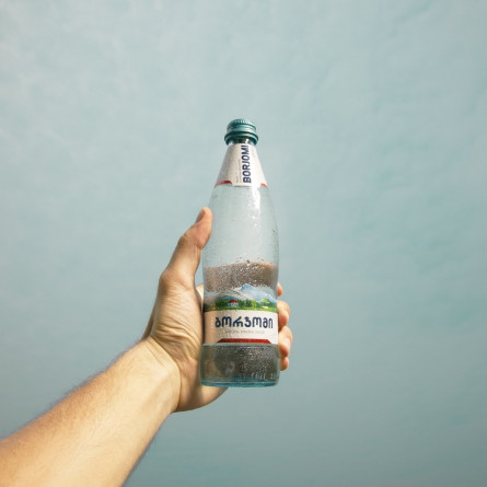 Вода мінеральна Borjomi сильногазована скляна пляшка 0,33л slide 4