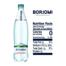 Вода минеральная Borjomi сильногазированная пластиковая бутылка 1,25л mini slide 2