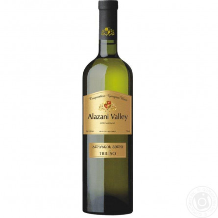 Вино CGW Tbiliso Alazani Valley белое полусладкое 11% 0,75л slide 1