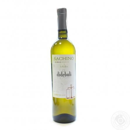 Вино Didebuli Sachino белое полусухое 11% 0,75л slide 3