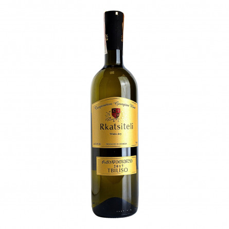 Вино CGW Tbiliso Rkatsiteli біле сухе 12.5% 0,75л slide 1