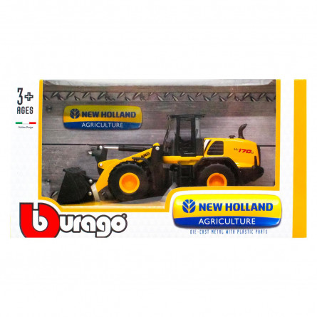 Іграшка Bburago Construction New Holland Екскаватор slide 3