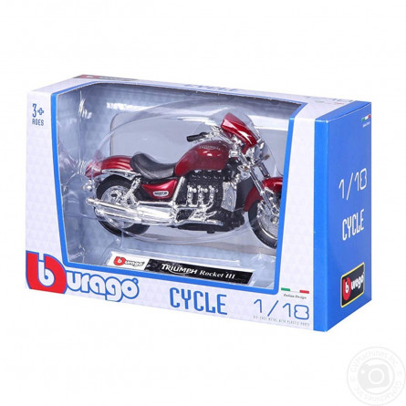 Мотоцикл Bburago 1:18 в асортименті slide 1