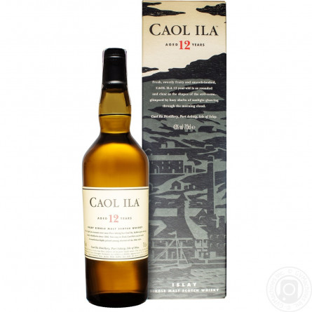 Виски Caol Ila 12 лет 43% 0,75л slide 1