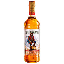 Напиток алкогольный Captain Morgan Spiced Gold на основе Карибского рома 35% 0,7л mini slide 1