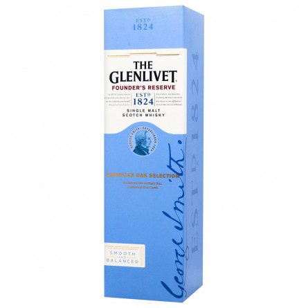 Виски The Glenlivet Founder's Reserve 40% 0,7л в подарочной упаковке slide 3