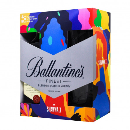 Виски Ballantine's Finest 40% 0,7л + 2 бокала slide 2
