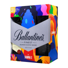 Віскі Ballantine's Finest 40% 0,7л + 2 келиха mini slide 2