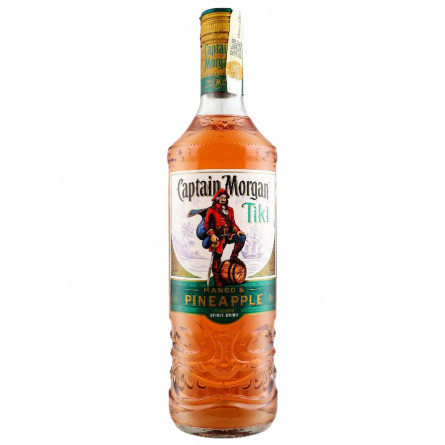 Напиток алкогольный на основе Карибского рома Capitan Morgan Tiki 25% 0,7л slide 1