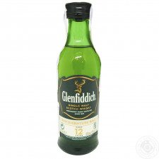 Виски Glenfiddich 12 лет 40% 0,05л mini slide 2