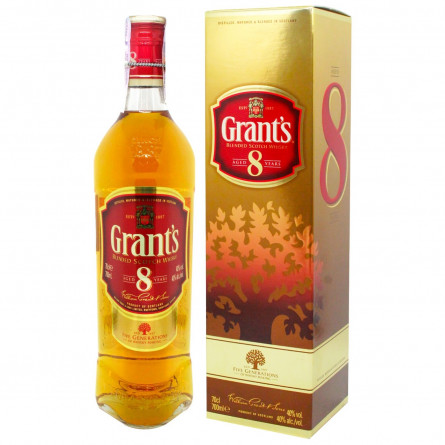 Виски Grant's 8 лет 40% 0,7л slide 2