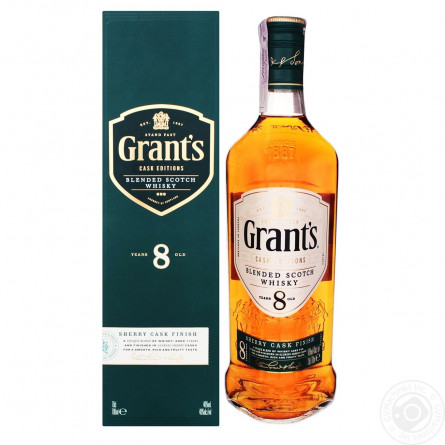 Виски Grant's 8 лет 40% 0,7л slide 3